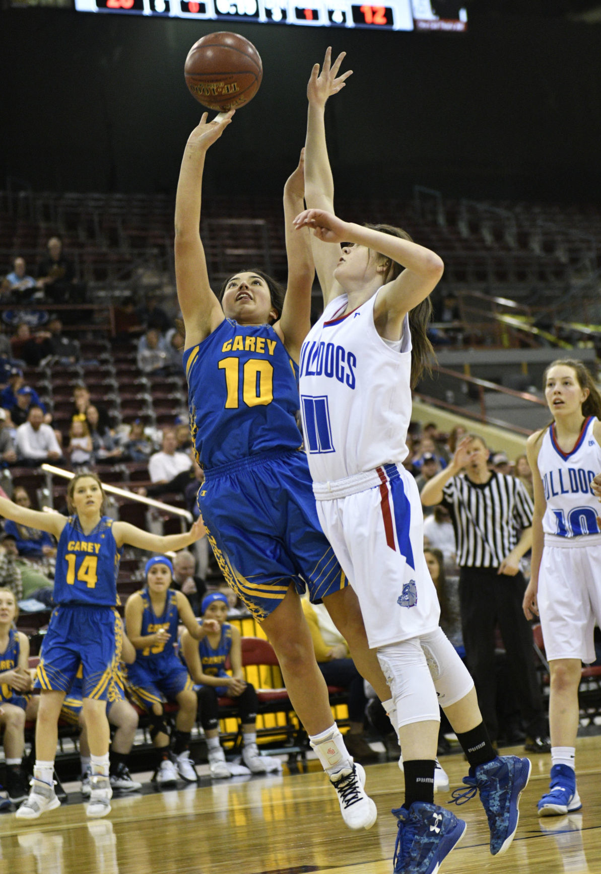 Girls State Basketball - Carey Vs. Rockland